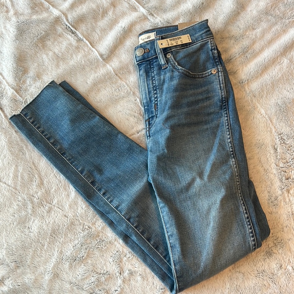 Madewell 10” High-Rise Skinny Jeans, Size 23W